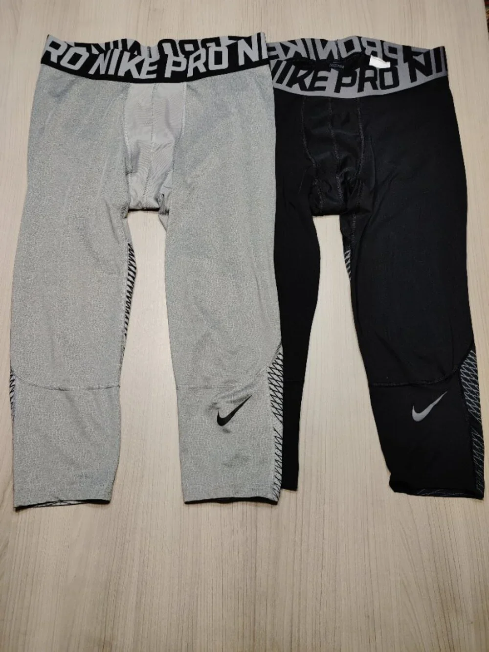 Men's Nike Pro Compression 3/4 Tights Size XL